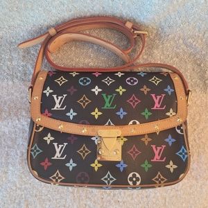 Louis Vuitton multicolor monogram sologne crossbody